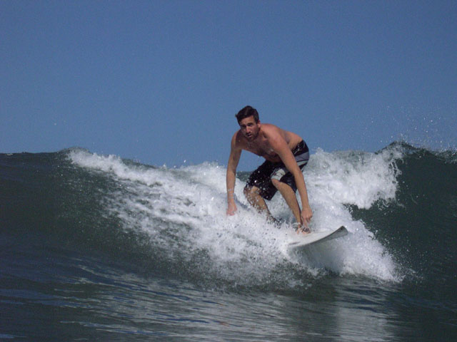 Mario #2 On His Small Hollow Board